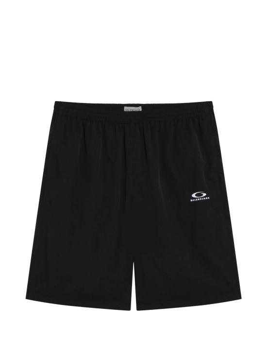 26SS 발렌시아가 스트레이트 팬츠 866539TUO05 1000 BLACK