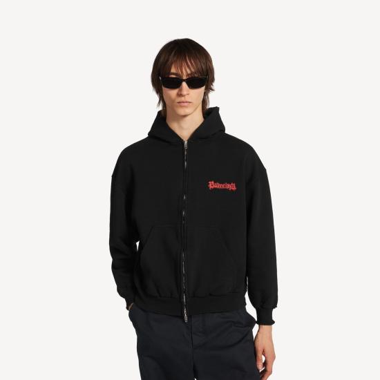 26SS 발렌시아가 자켓 803264TUVD9 1000 BLACK - BALENCIAGA