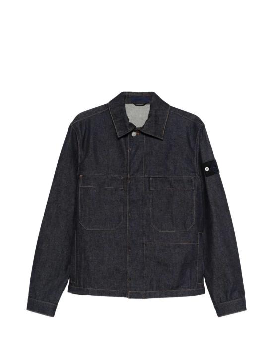 26SS 스톤 아일랜드 데님 코치 자켓 L1S144100006S00J8 VJ200 BLUERAW
