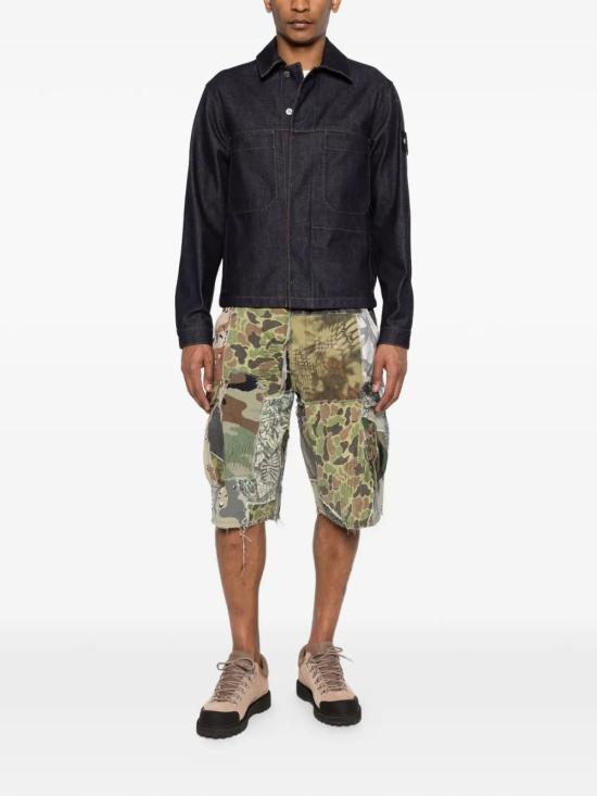 26SS 스톤 아일랜드 데님 코치 자켓 L1S144100006S00J8 VJ200 BLUERAW - STONE ISLAND