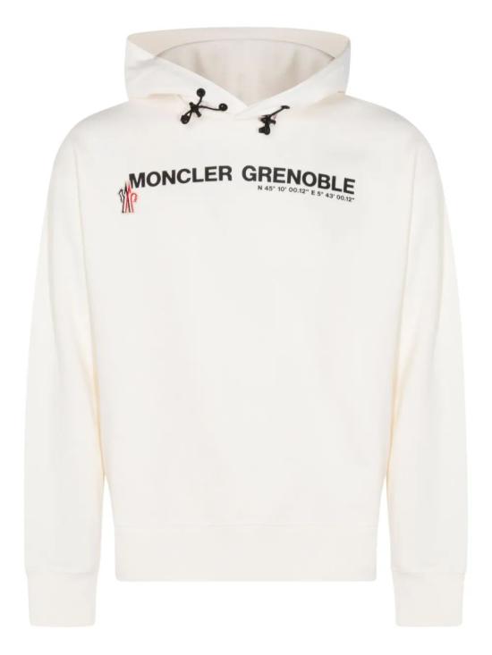 26SS 몽클레어 후드 티셔츠 L10978G000118098U 041 CREAM