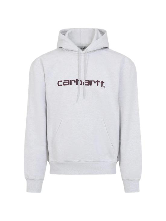 26SS 칼하트 WIP 로고 후드 티셔츠 I030547 3PNXX ASHETHPURP