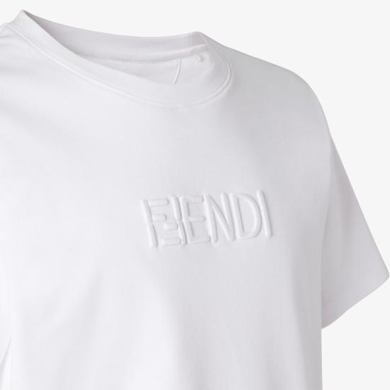 26SS 펜디 반팔 티셔츠 FY1319AY0G F0QA0 BIANCO - FENDI