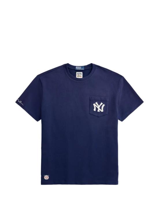 26SS 폴로 랄프로렌 반팔 티셔츠 710B14475004 DARKCOBALT