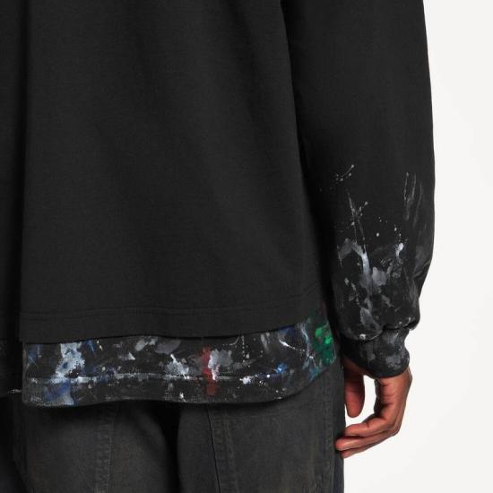 26SS 발렌시아가 반팔 티셔츠 871497TUVJ7 1069 BLACK - BALENCIAGA