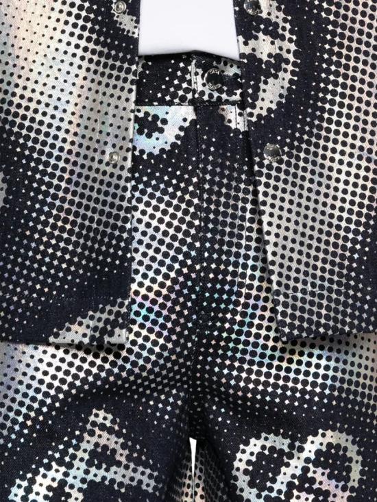 26SS 카사블랑카 스트레이트 팬츠 SS26TR42501 BLACK - CASABLANCA