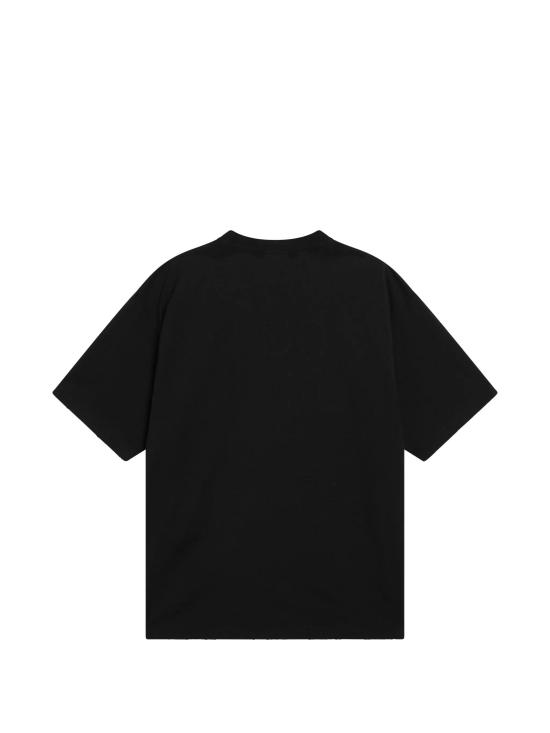 26SS 발렌시아가 반팔 티셔츠 764235TUVE4 1000 BLACK - BALENCIAGA