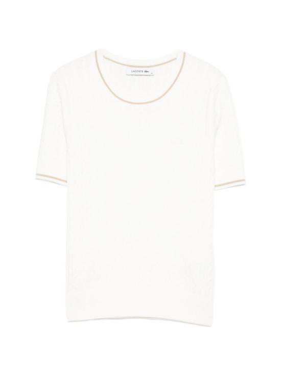 26SS 라코스테 반팔 티셔츠 AF9862SWEATER70V WHITE