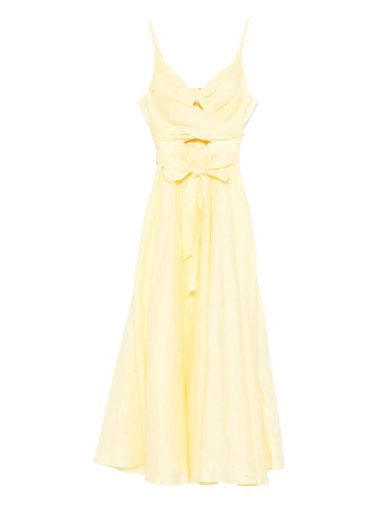 26SS 짐머만 미디 원피스 6177DRS261 YELLOW