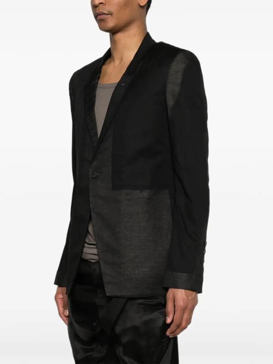 26SS 릭 오웬스 자켓 RU01F2724CVSKE09 BLACK - RICK OWENS