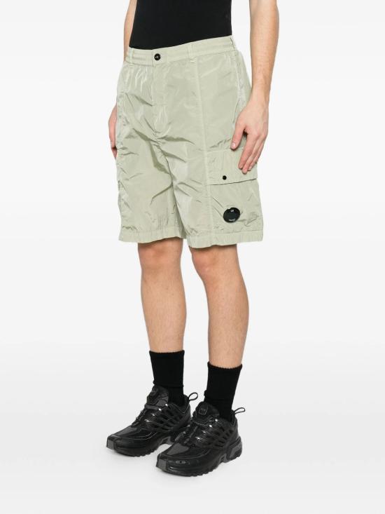 26SS 씨피 컴퍼니 스트레이트 팬츠 20CMBE031A005904G610 GREEN - C.P. COMPANY