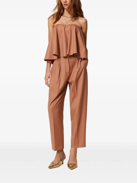 26SS 트윈셋 스트레이트 팬츠 261TP2181 BROWN - TWINSET