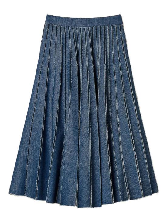 26SS 트윈셋 롱 스커트 261TP2350 DENIM