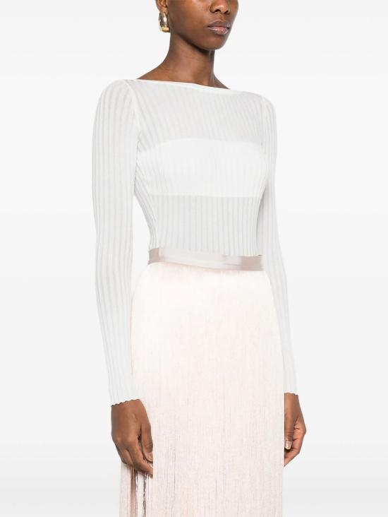 26SS 엘리자베타프랜치 반팔 티셔츠 BK84S62E2 WHITE - ELISABETTA FRANCHI