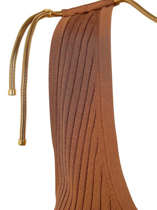 26SS 엘리자베타프랜치 미디 원피스 AM18S61E2600CUOIO BROWN - ELISABETTA FRANCHI