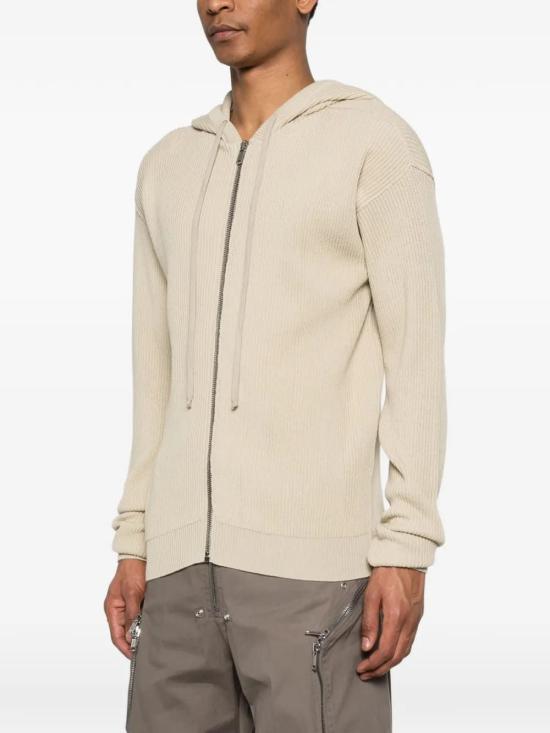 26SS 릭 오웬스 후드 티셔츠 RU01FP2614KWVH138 BEIGE - RICK OWENS