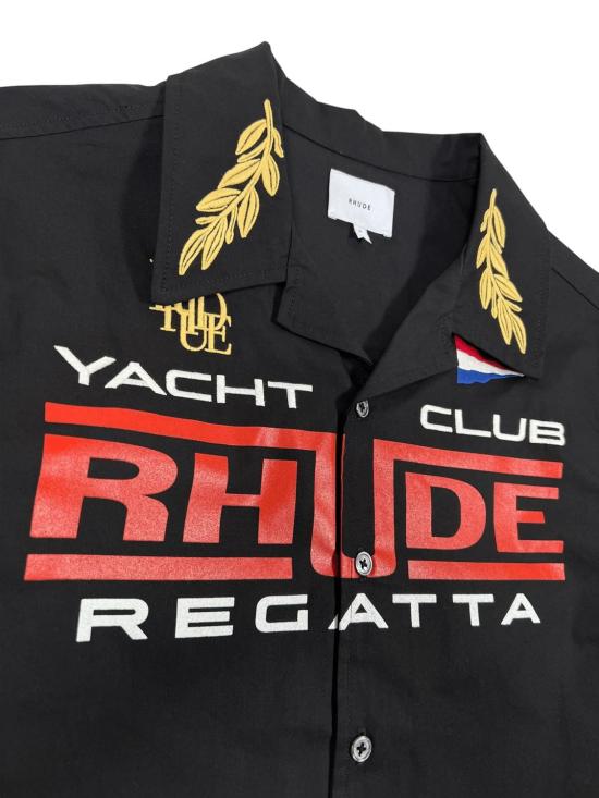 26SS 루드 긴팔 셔츠 RHPS26SR040126019 BLACK - RHUDE