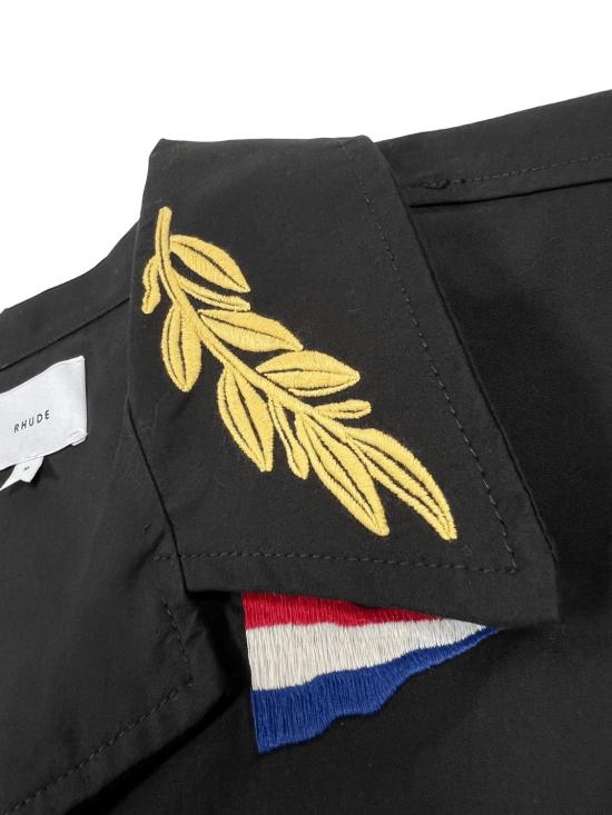 26SS 루드 긴팔 셔츠 RHPS26SR040126019 BLACK - RHUDE