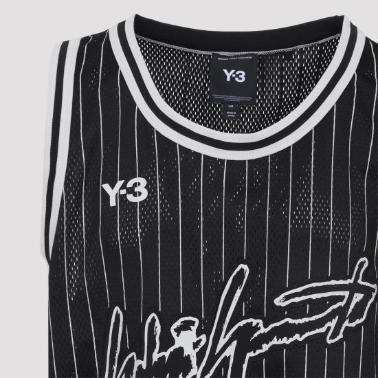 26SS 와이쓰리 엘리트 5 베스킷볼 저지 슬리브리스 티셔츠 KS7641 BLACK - Y-3