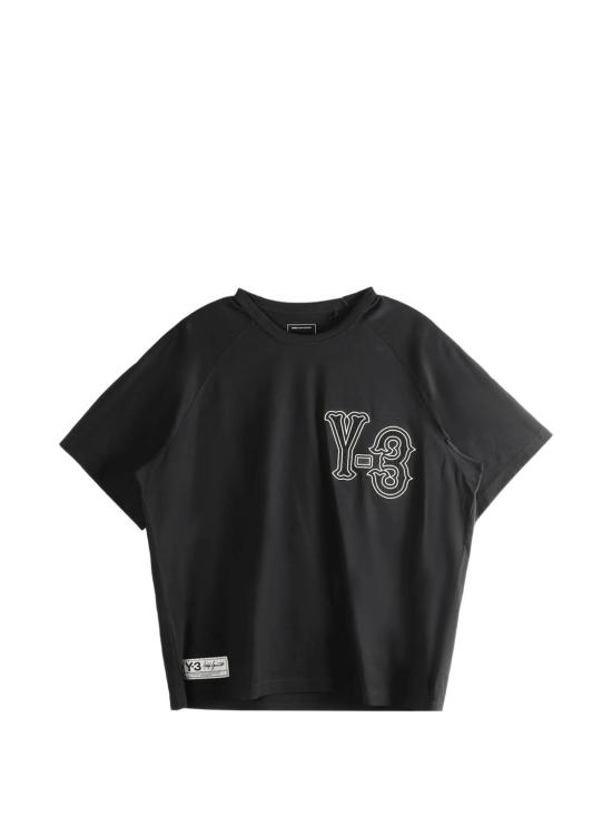 26SS 와이쓰리 반팔 티셔츠 KQ9307 BLACK