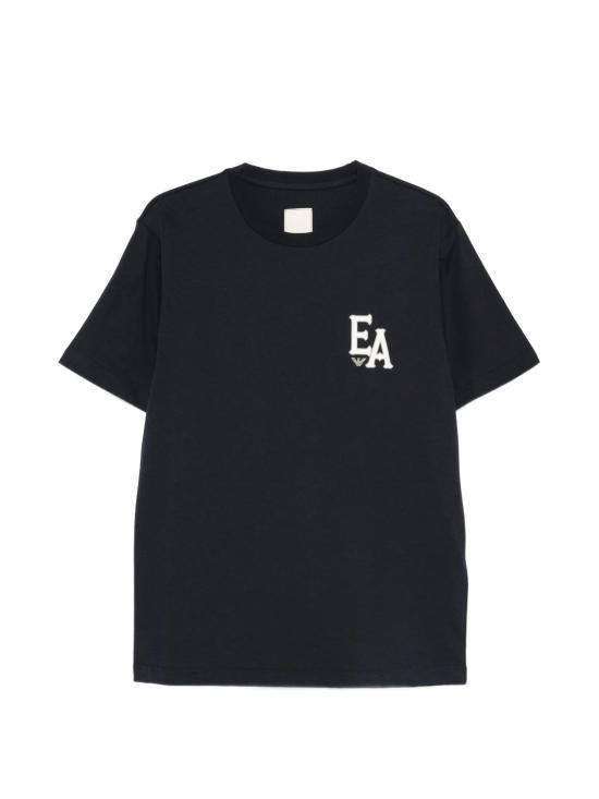 26SS 엠포리오 아르마니 반팔 티셔츠 EM001717AF14836FB473 NAVYBLUE