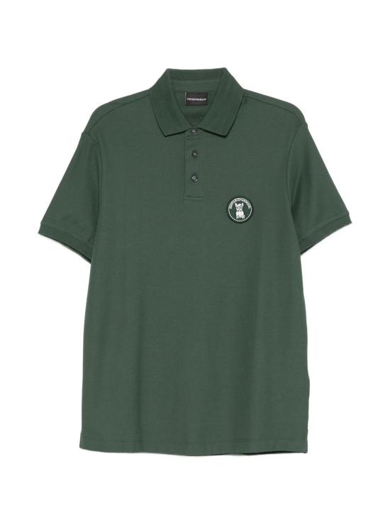 26SS 엠포리오 아르마니 반팔 티셔츠 EM005244AF10497U7263 GREEN