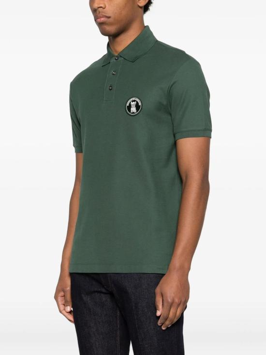 26SS 엠포리오 아르마니 반팔 티셔츠 EM005244AF10497U7263 GREEN - EMPORIO ARMANI