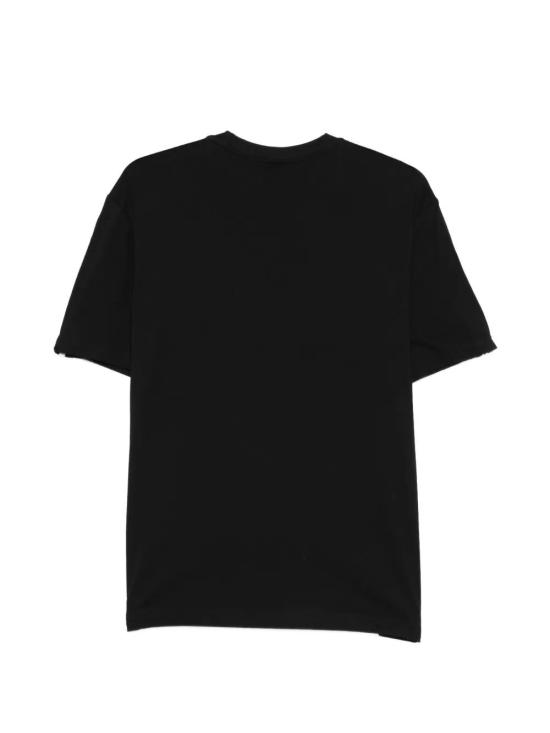 26SS 엠포리오 아르마니 반팔 티셔츠 7M001476AF10375UC001 BLACK - EMPORIO ARMANI
