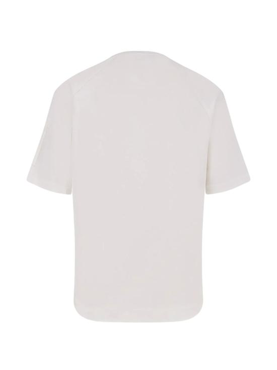 26SS 씨피 컴퍼니 라이트 플리스 숏슬리브 스웨트셔츠 20CMSS034A002246G102 WHITE - C.P. COMPANY