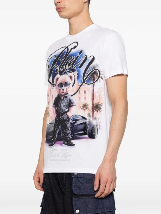 26SS 필립 플레인 반팔 티셔츠 SAFCMTK8835PJY002N01 WHITE - PHILIPP PLEIN