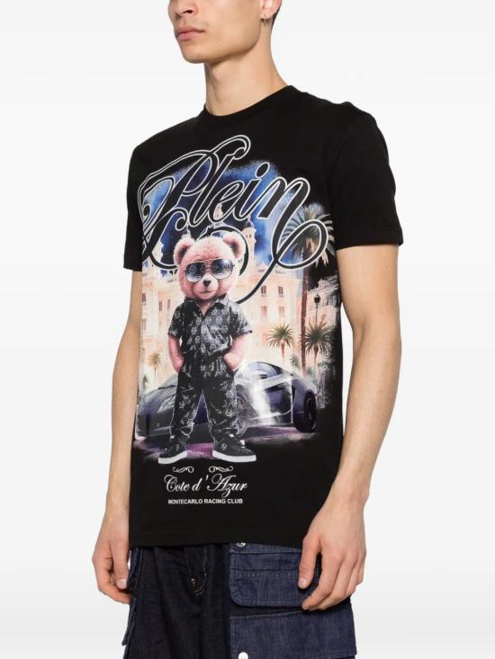 26SS 필립 플레인 반팔 티셔츠 SAFCMTK8835PJY002N02 BLACK - PHILIPP PLEIN