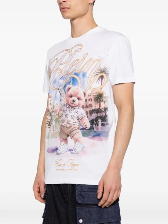 26SS 필립 플레인 반팔 티셔츠 SAFCMTK8837PJY002N01 WHITE - PHILIPP PLEIN