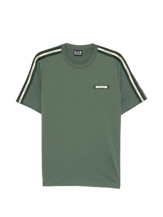 26SS 엠포리오 아르마니 반팔 티셔츠 7M001476AF10375U7260 GREEN