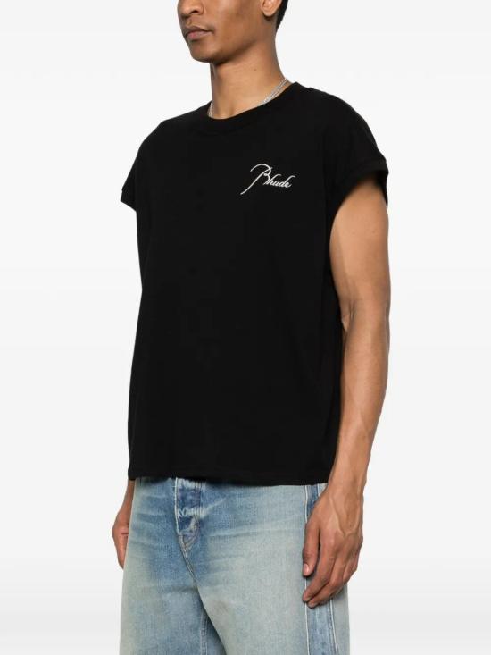 26SS 루드 반팔 티셔츠 RHPS26TA010121014 BLACK - RHUDE