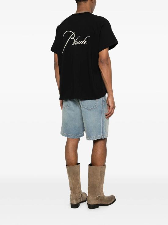 26SS 루드 반팔 티셔츠 RHPS26TT200121014 BLACK - RHUDE