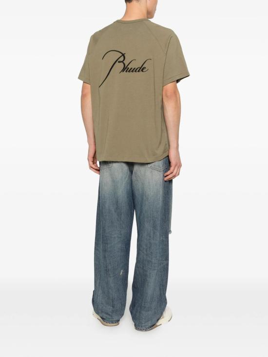 26SS 루드 반팔 티셔츠 RHPS26TT200126013 GREEN - RHUDE