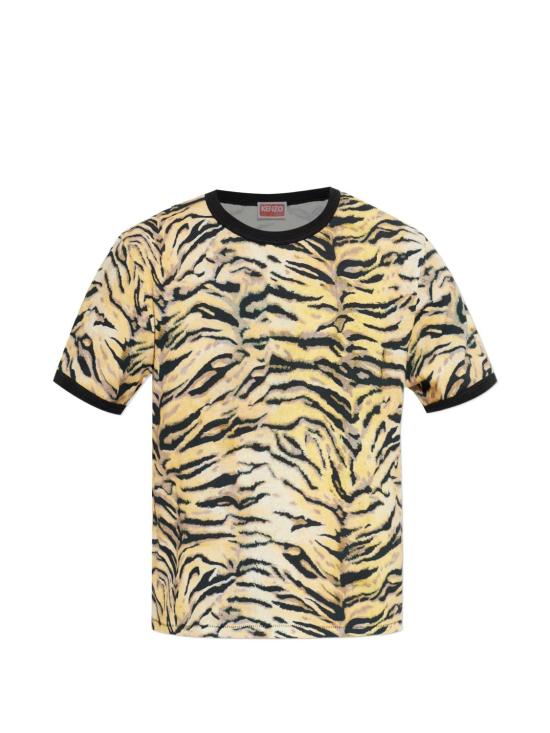 26SS 겐조 반팔 티셔츠 FG55TS1084SK41 YELLOW