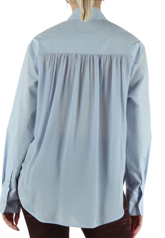 26SS 핑코 셔츠 105434A3DLG50 CLEAR BLUE - PINKO