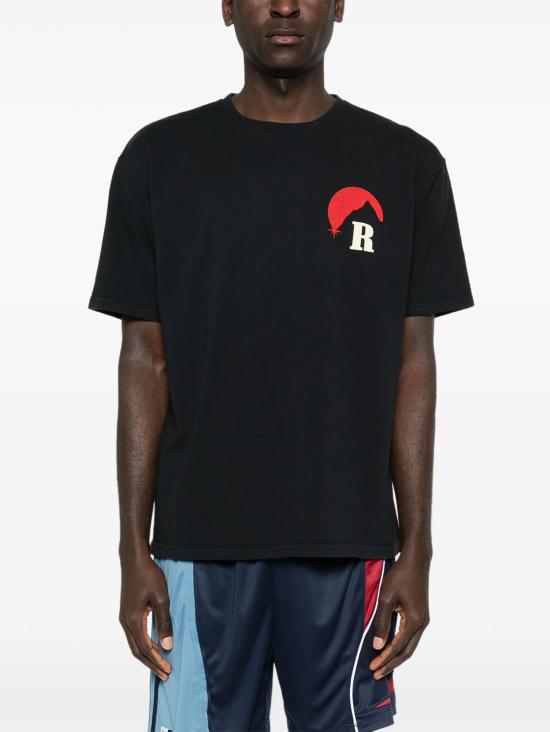 26SS 루드 반팔 티셔츠 RHPS26TT180126011 BLACK - RHUDE