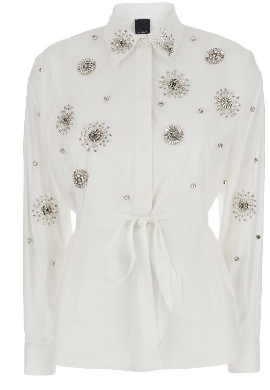 26SS 핑코 셔츠 106225A31WZ04 WHITE