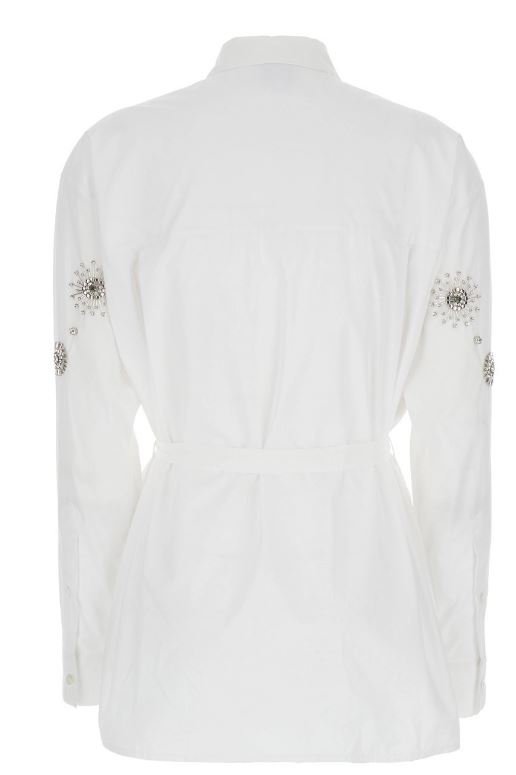26SS 핑코 셔츠 106225A31WZ04 WHITE - PINKO