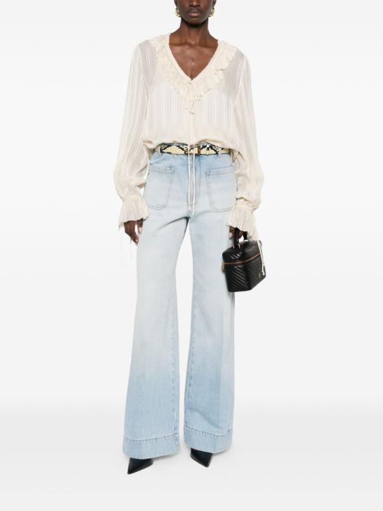 26SS 핑코 셔츠 106276A373C00 BIANCO CIGNO - PINKO