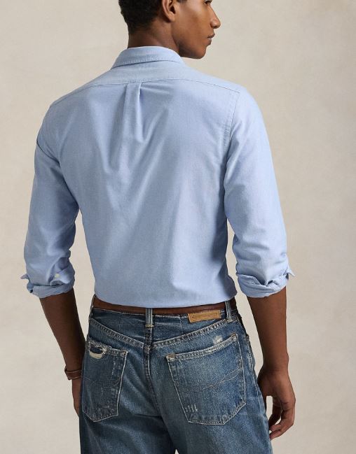 26SS 랄프 로렌 긴팔 셔츠 710549084007BLUE - RALPH LAUREN