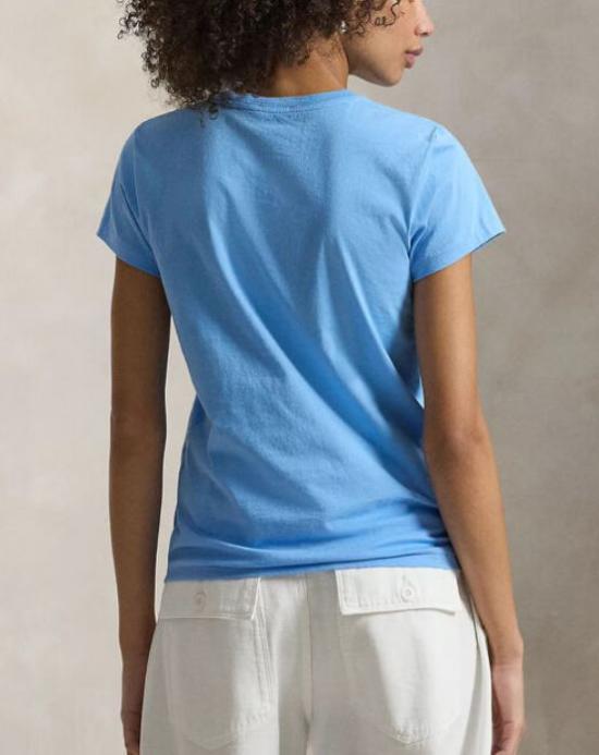 26SS 랄프 로렌 반팔 티셔츠 211B14605005CHATAMBLUE - RALPH LAUREN