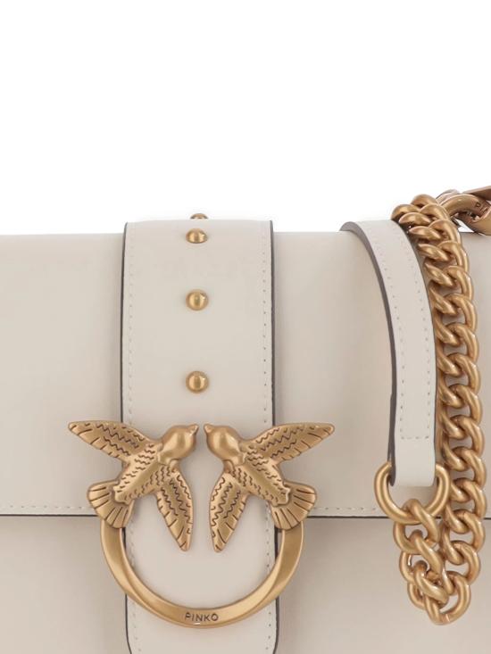 26SS 핑코 토트백 105856A0F1Z14Q BIANCO ORO - PINKO
