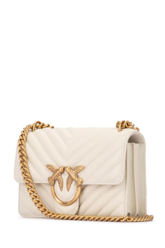 26SS 핑코 토트백 100074A0GKZ14Q BIANCO ORO - PINKO