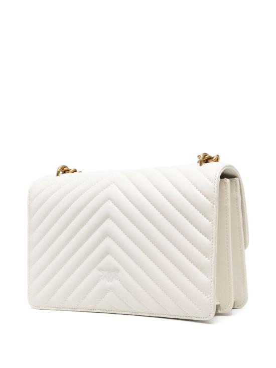 26SS 핑코 토트백 100941A0GKZ14Q BIANCO ORO - PINKO