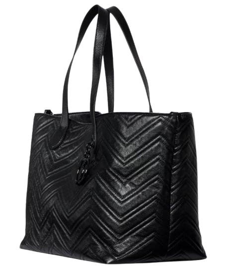 26SS 구찌 GG 마몽 라지 토트백 855392AAFS11000 BLACK - GUCCI