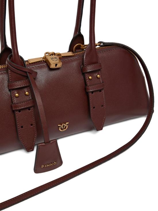 26SS 핑코 숄더백 106169A0QOR49Q BURGUNDY GOLD - PINKO