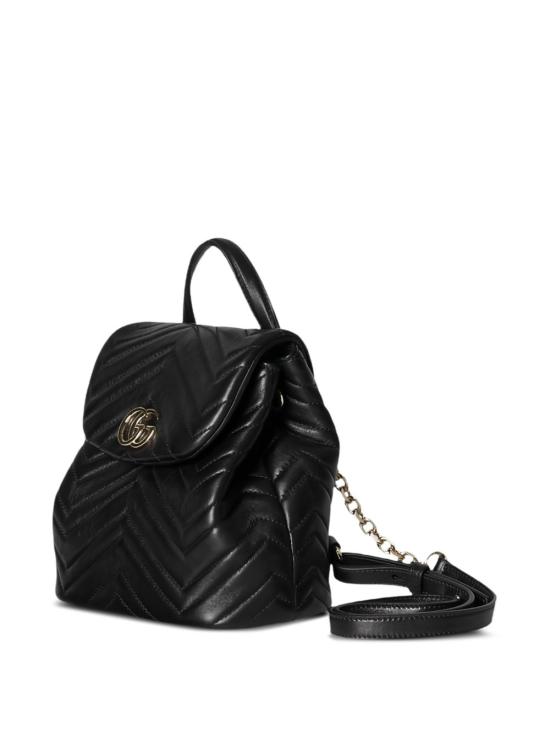 26SS 구찌 GG 마몽 미니 백팩 855921AAFXD1000 BLACK - GUCCI